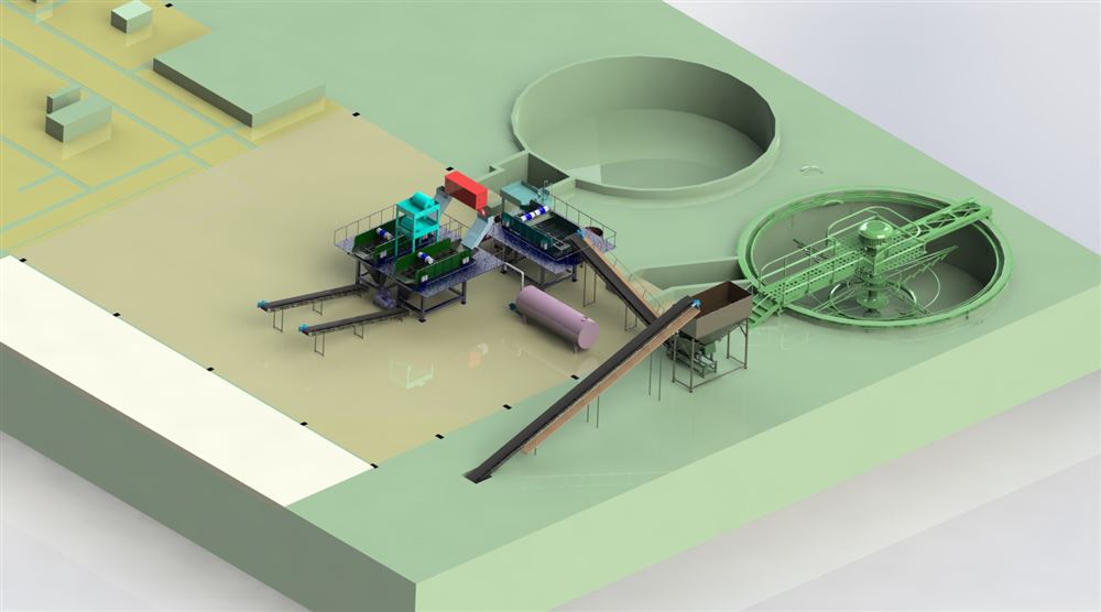 Coal Washing Acan Machine