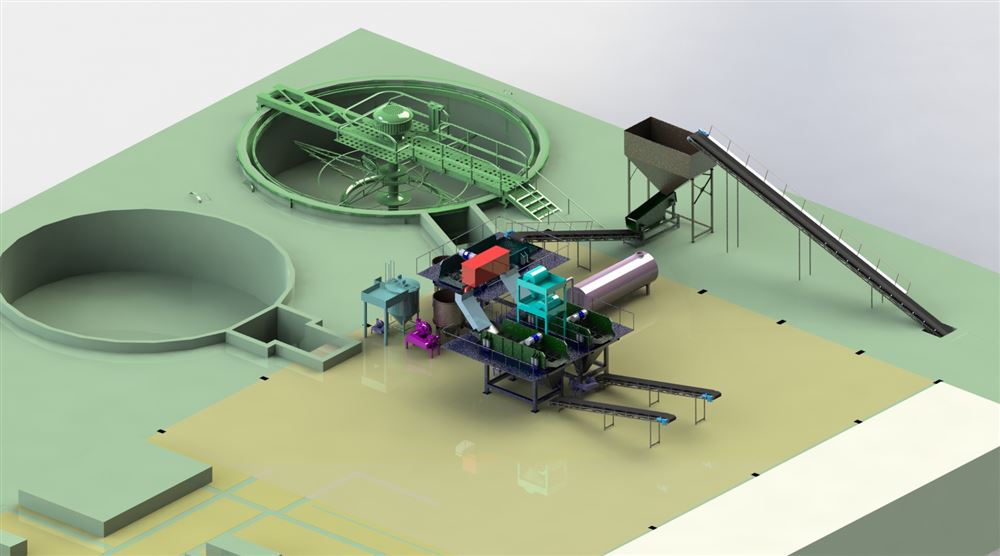 Coal Washing Acan Machine